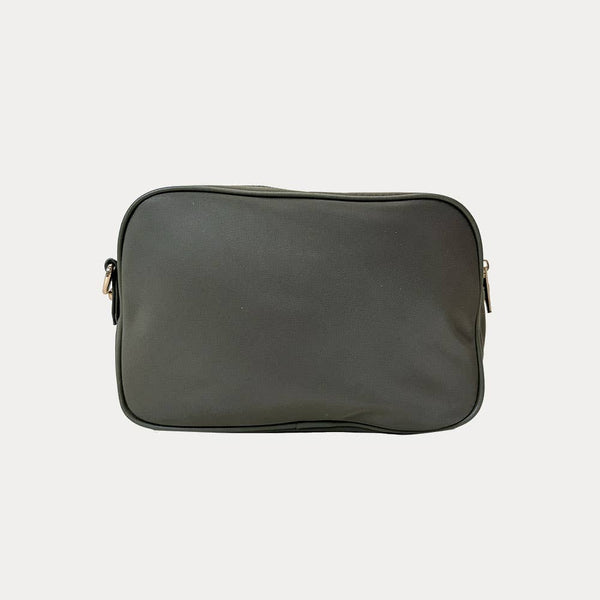 Natalia Nylon Crossbody: ORANGE