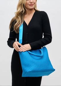 Sol and Selene Sky's The Limit - Medium Tote Bag in Ocean Blue
