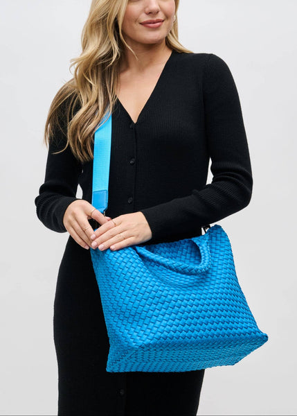 Sol and Selene Sky's The Limit - Medium Tote Bag in Ocean Blue