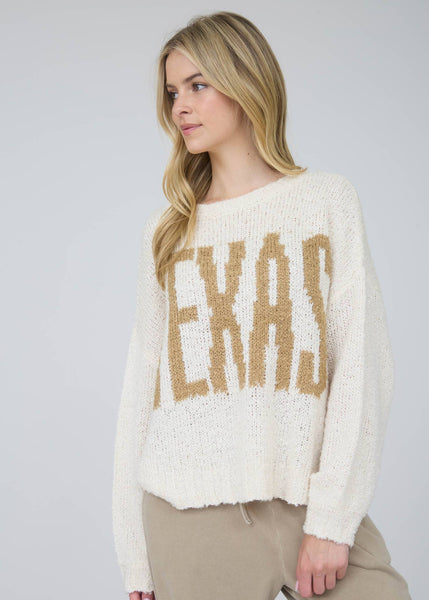 Texas Knit Pullover Sweater
