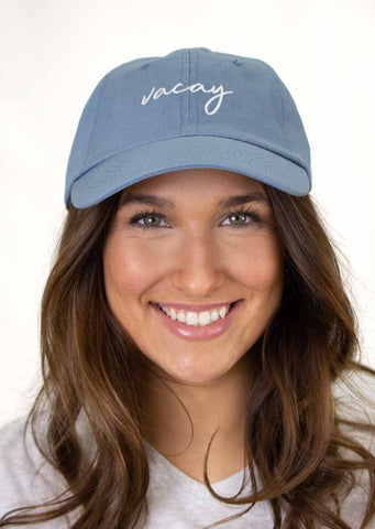 Embroidered Vacay Ball Cap