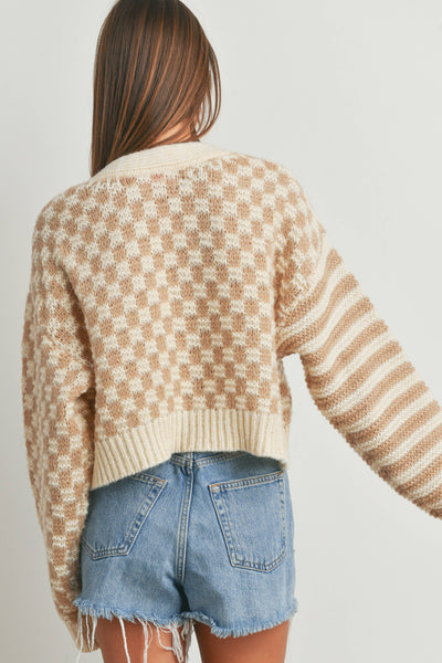 Checkmate Cardigan Sweater