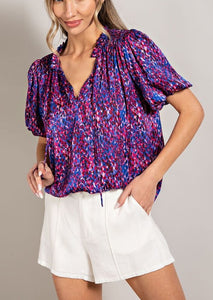 Firecracker Front Tie Top