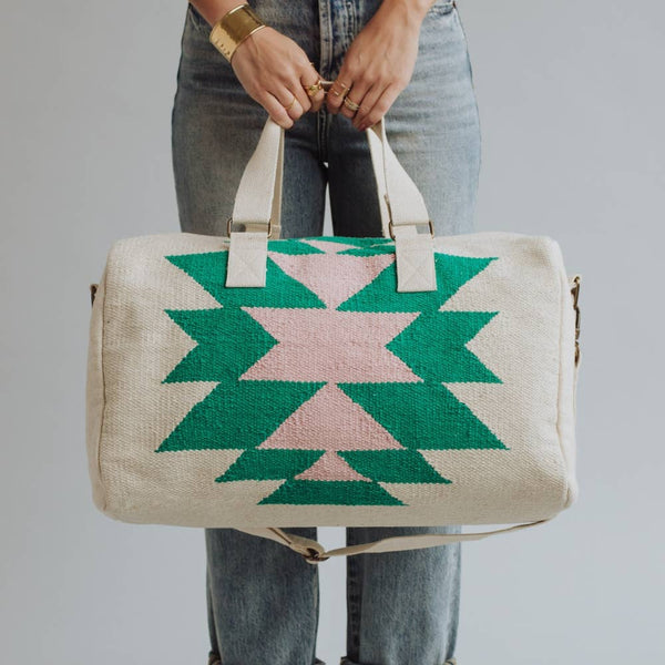 A Little Preppy Aztec Duffle
