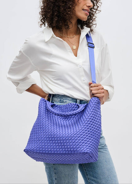 Sol and Selene Sky's The Limit - Medium Tote Bag in Periwinkle