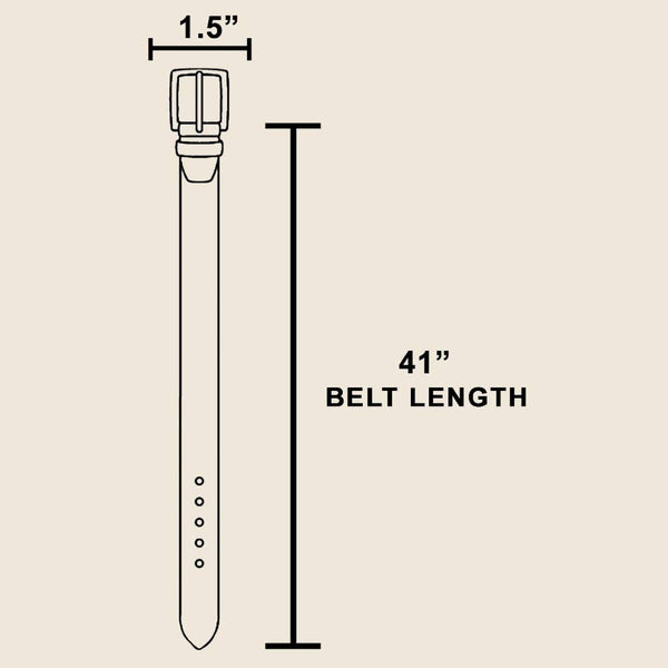 Embroidered Longhorn Western Buckle Vegan Leather Belt