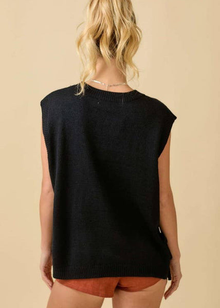 Western Horse Sweater Knit Top