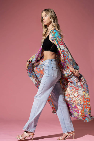 Valentina Colorful Kimono