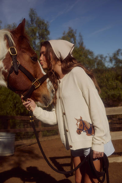 Hold Your Horse Cardigan Sweater