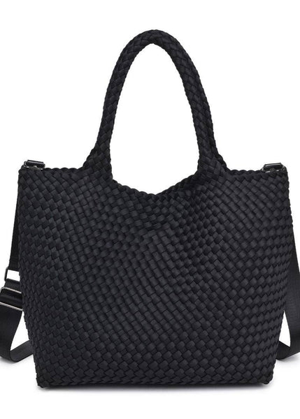 Sky's The Limit - Medium Tote in Black
