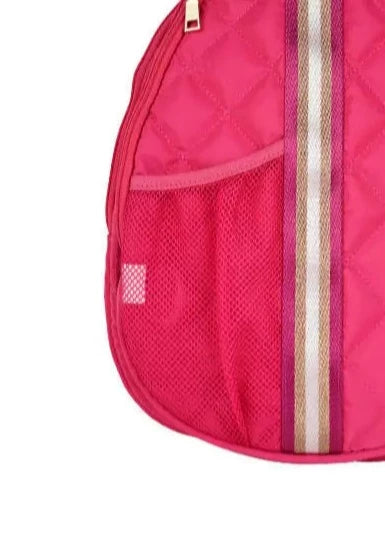 Pretty Hot Pink Pickle Ball Sling Bag