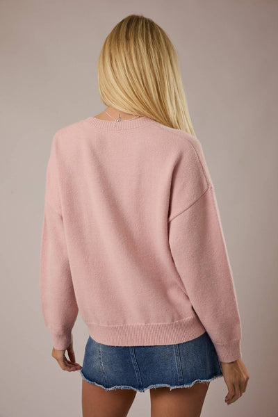 Dog Lover King Charles Spaniel Crew Neck Sweater