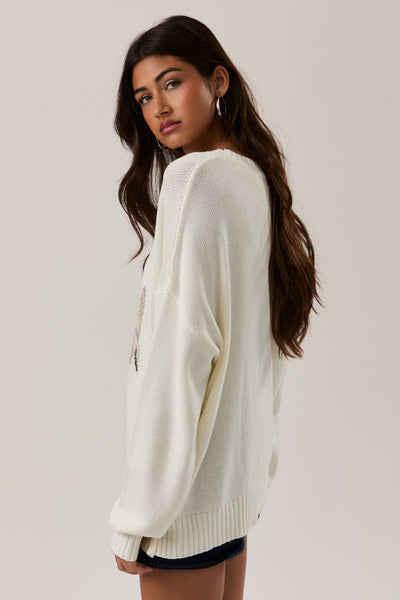 Soaring High Duck Graphic Sweater