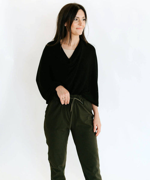 Black Nursing Cover by Toci Mom
