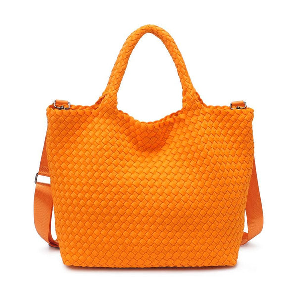 Sol and Selene Sky's The Limit - Medium Tote Bag in Orange