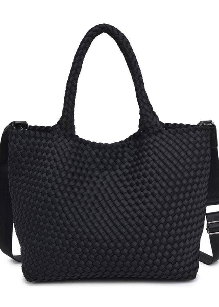 Sky's The Limit - Medium Tote in Black