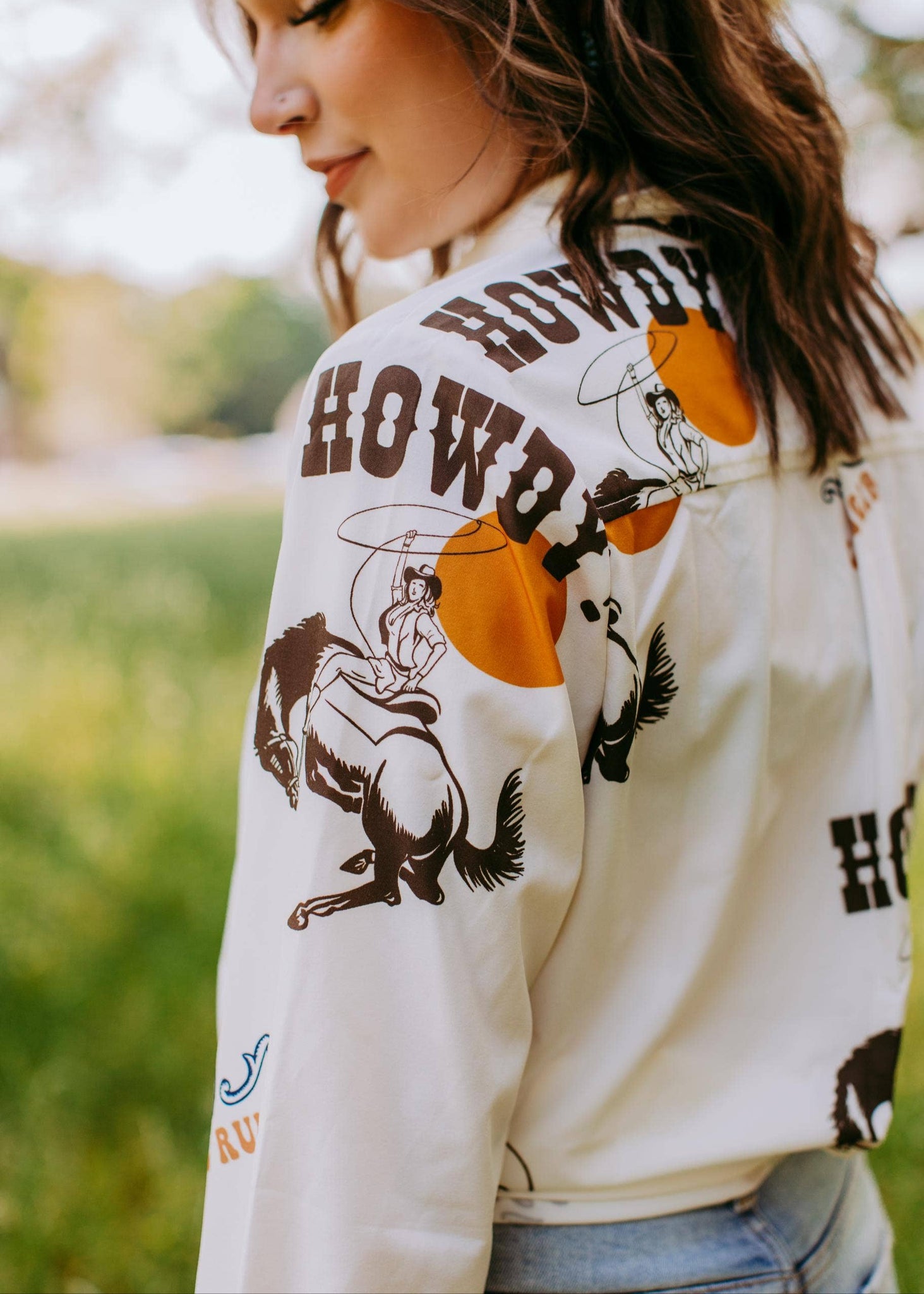 Wild & Free Western Button Down Shirt
