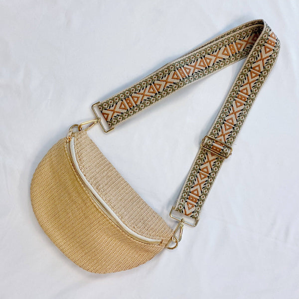Bahama Breeze Woven Sling Bag