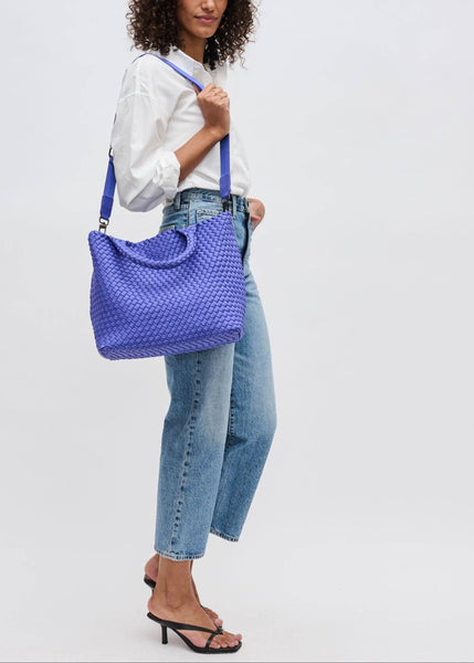 Sol and Selene Sky's The Limit - Medium Tote Bag in Periwinkle