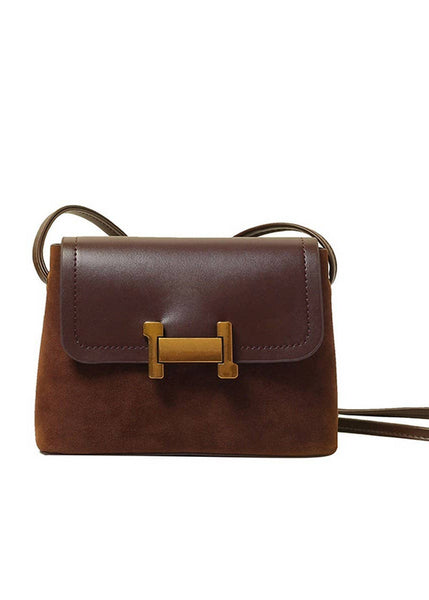 Small Faux Suede Crossbody bag