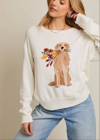 My Sweet Pup Golden Retriever Crewneck Sweater