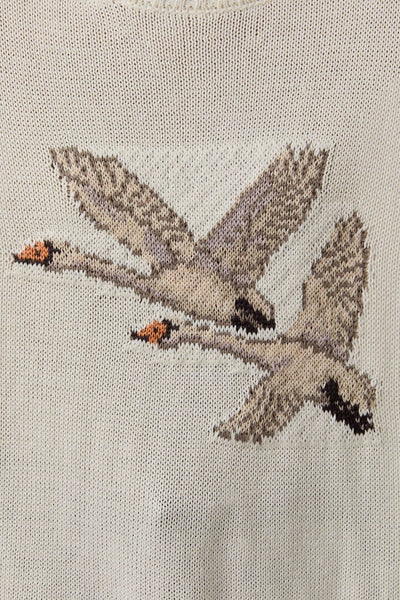 Soaring High Duck Graphic Sweater