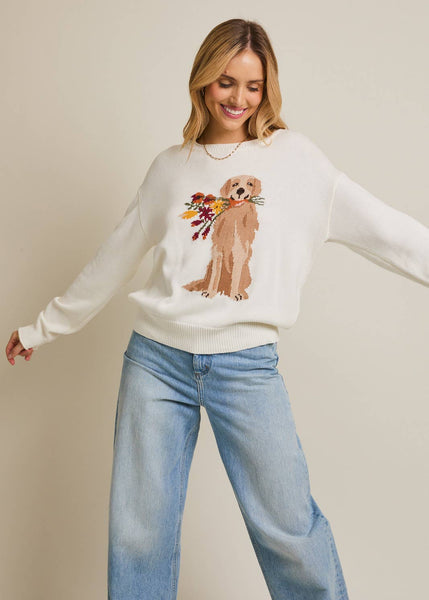 My Sweet Pup Golden Retriever Crewneck Sweater