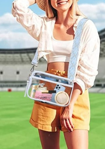 Game Day Clear Crossbody Bag