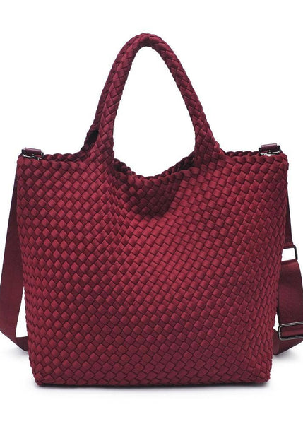 Sol and Selene Sky's The Limit - Medium Tote Bag in Wine