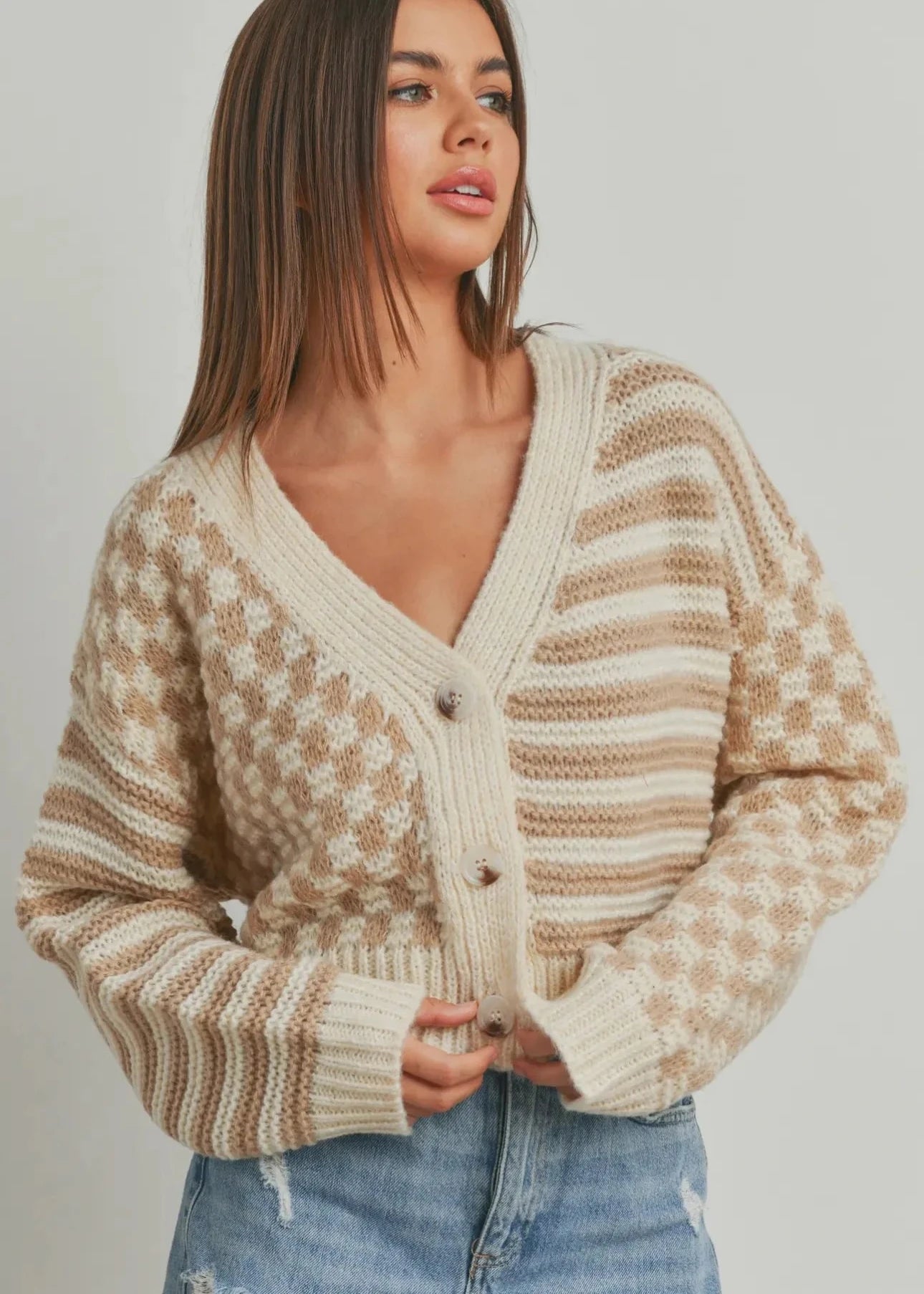 Checkmate Cardigan Sweater