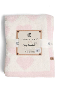 Super Soft Children's Heart Print Blanket