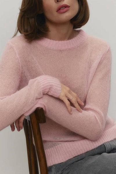 Classic Crewneck Sweater: KHAKI / S