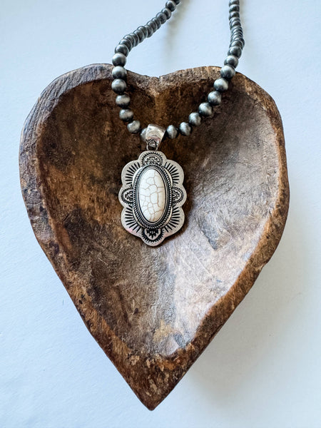 Western Pendant Navajo Style Necklace