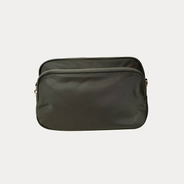 Natalia Nylon Crossbody: ORANGE