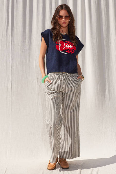 Lobster Design Soft Knit Sweater