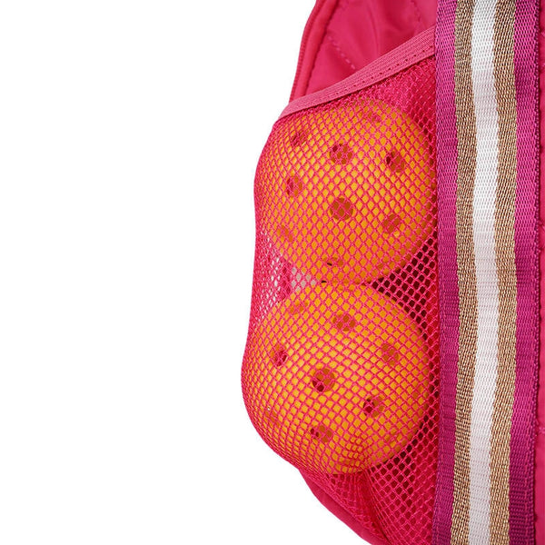 Pretty Hot Pink Pickle Ball Sling Bag