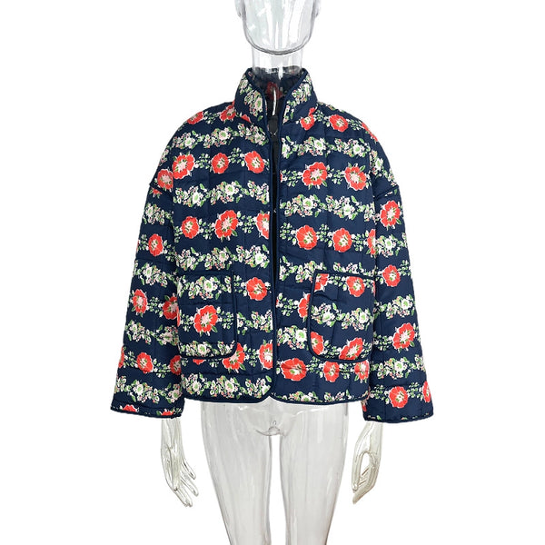 The Must Have Quilted Floral Print Jacket ~ FINAL SALE