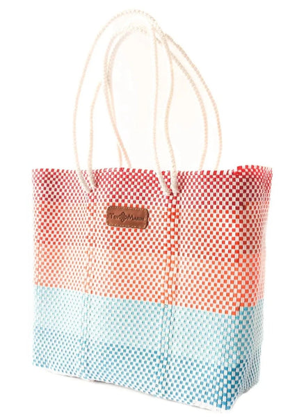 Sunrise Woven Tote Bag by Tin Marin~ FINAL SALE