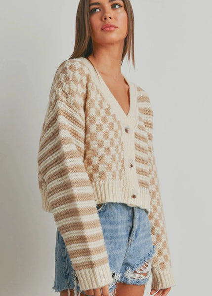 Checkmate Cardigan Sweater