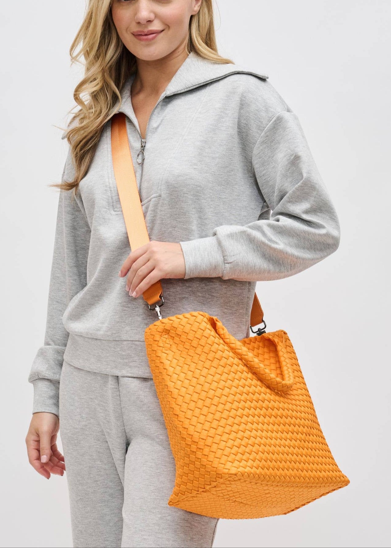 Sol and Selene Sky's The Limit - Medium Tote Bag in Orange
