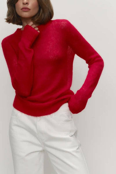 Classic Crewneck Sweater: KHAKI / M