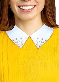 Rhinestone Detachable Collar