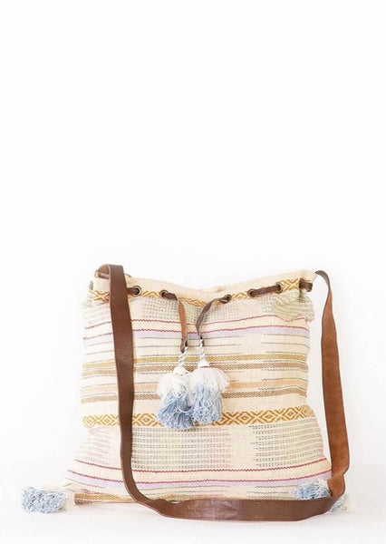 The Wanderer Bohemian Drawstring Tote Bag