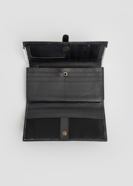 Western Leather Cowhide Wallet