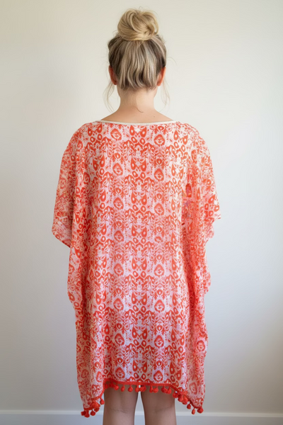 Beach Babe Swim Cover with Tassles