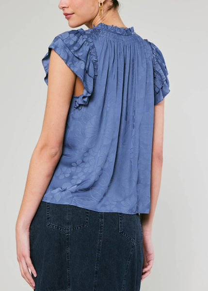Sadie Tiered Sleeve Floral Blouse by Current Air