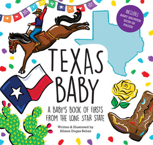Texas Baby~ Baby's Book of Firsts from The Lone Star State