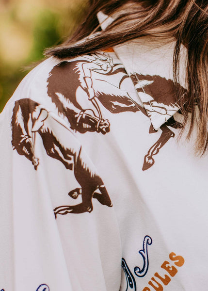 Wild & Free Western Button Down Shirt