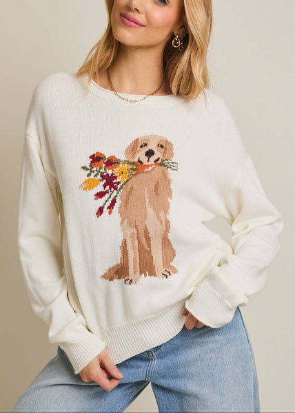 My Sweet Pup Golden Retriever Crewneck Sweater