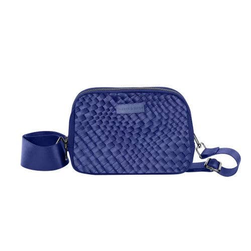 Not Your Ordinary Navy Woven Belt Bag